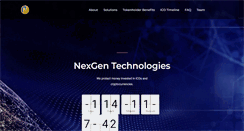 Desktop Screenshot of nexgentechnologies.net