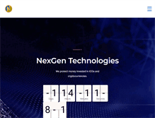 Tablet Screenshot of nexgentechnologies.net